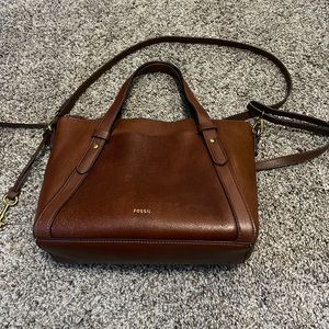 Fossil leather purse!